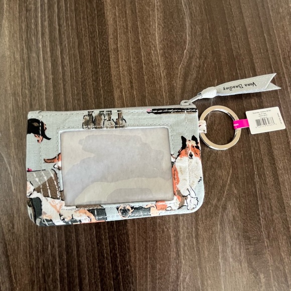 Vera Bradley Zip ID Case - Dog Show - Picture 3 of 3
